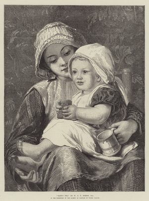 Baby's Tea (engraving)