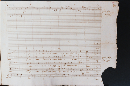 Mozart requiem original manuscript