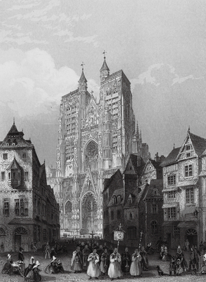 Abbeville Cathedral (engraving)
