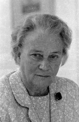 Hilda Heinemann, Bonn, Germany, 1970 (photo)