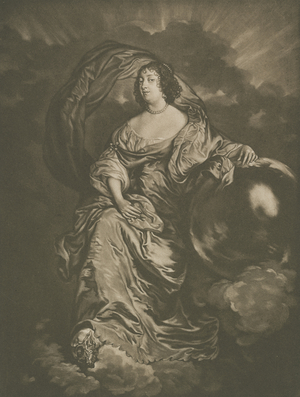 Rachel De Ruvigny, Countess Of Southampton (litho)