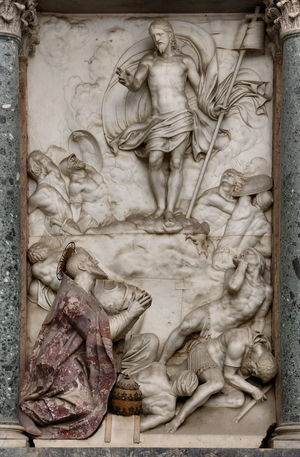 Mausoleum of St. Pius V (marble)