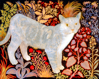 Silver Tabby, 1992 (painting)