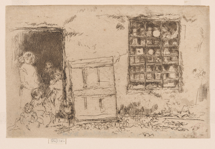 The Village Sweet Shop, c.1884-86 (etching; ink on paper)