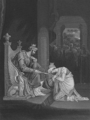 Esther before Ahasuerus (engraving)
