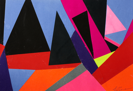 Abstract Automatic Collage: 59, 2020 (paper collage)