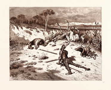 Don Quixote Moralising on Ingratitude
