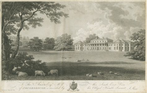 Shugborough Hall: engraving, nd [c 1802] (print)
