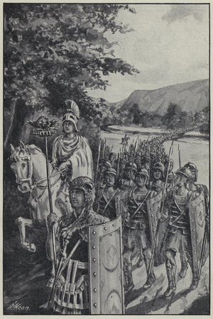Crossing the Rubicon (litho)