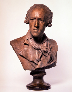 Rouget de L'Isle, Portrait Bust, 1835 (terracotta)