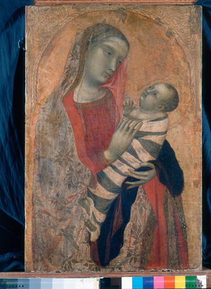 Madonna and Child, 1320-23 (tempera on board)
