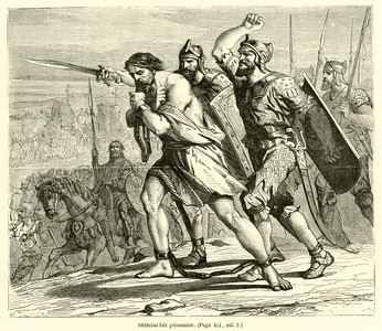 Sedecias fait prisonnier (engraving)