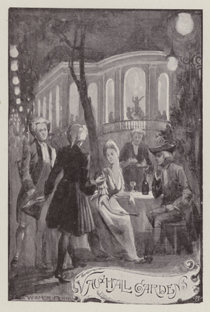 London: Vauxhall Gardens (litho)
