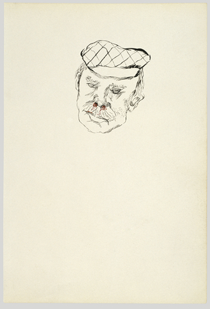 Nosebleed, 1940 (ink on paper)