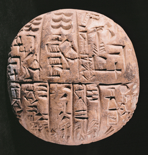 Tablet, c.2400 BC (stone)