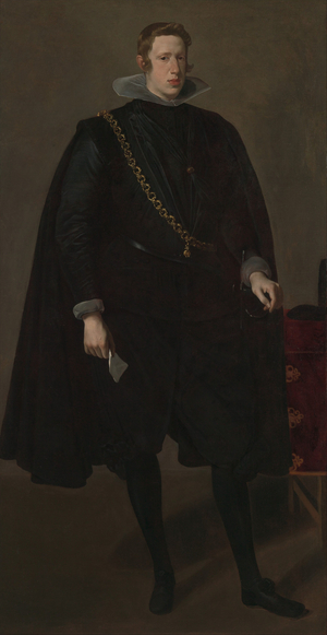 Philip IV, King of Spain, c.1624 (oil on canvas)