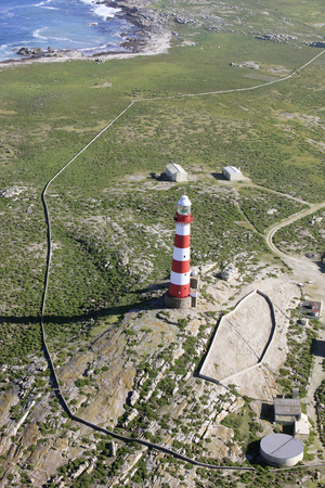 Dassen Island Lighthouse, Cape Town, South Africa (photo)