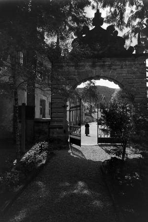 A trip to Bad Urach, Germany 1930s (b/w photo)