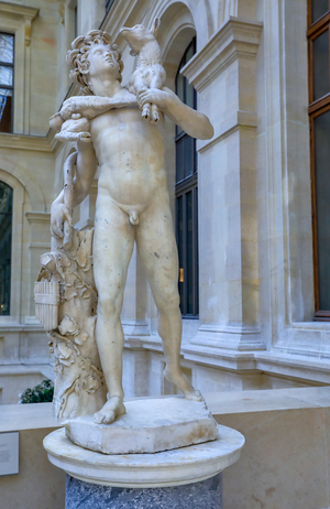 Faun with a Kid. 1685 (sculpture)