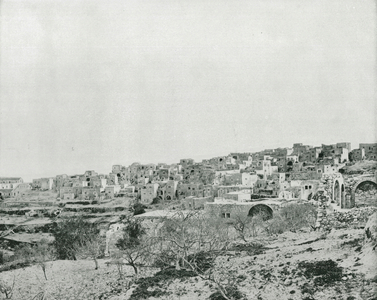 Bethlehem, Palestine (b/w photo)