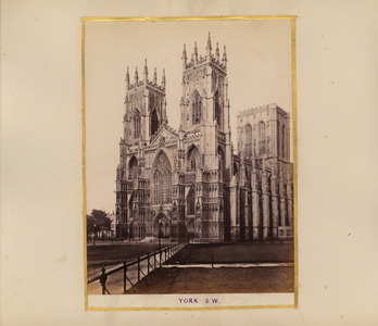 York Minster (b/w photo)