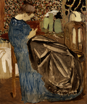 A Seamstress, 1892 (oil on canvas)