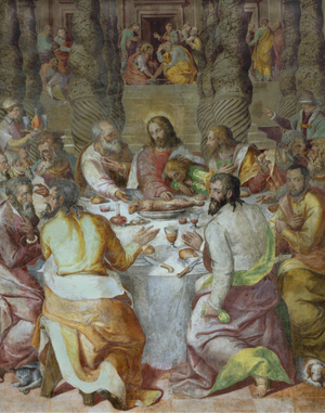 The Last Supper, 1572-75 (fresco)