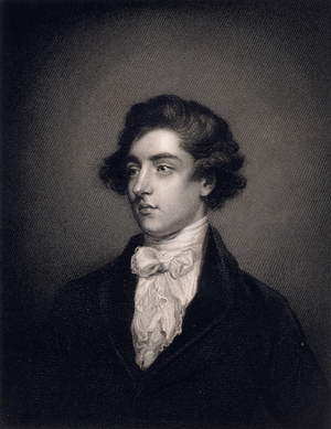 Portrait of William Thomas Beckford (1760-1844), 1835 (engraving)