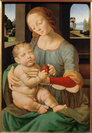 Madonna (painting on wood)