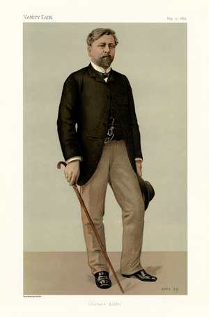 Alexandre Gustave Eiffel - portrait standing