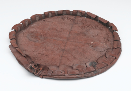 Chalmuchie used by Second-Lieutenant Jack Selwyn Jenkins, 58th Vaughns Rifles (Frontier Force), 1921 circa (leather)