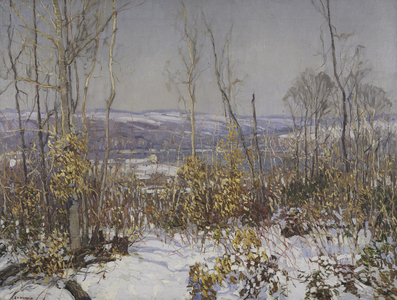 Overlooking the Delaware, c.1919 (oil on canvas)



