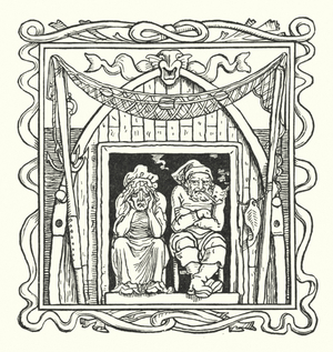 The Fisherman And His Wife (engraving)