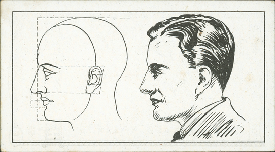 How to sketch: Profile head (litho)