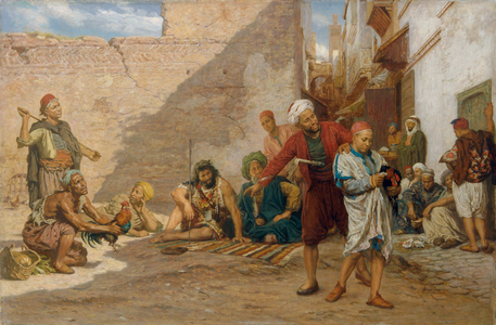 The Challenge Refused, 19th century (oil on canvas)