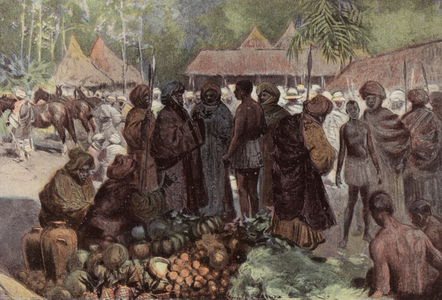 Market Place, Kano (colour photo)