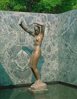 Sculpture, German pavillion for the International Art Exhibit, Barcelona, Spain (sculpture)