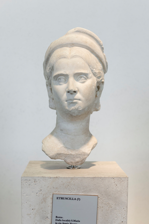 Portrait of Etruscilla (marble)