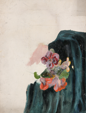 Nasturtiums (from a Portfolio of oil sketches), c.1913 (oil on millboard)