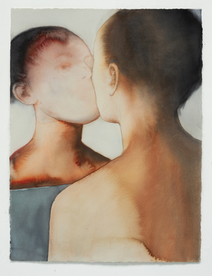 Mirror, 2025 (watercolour on Arches)