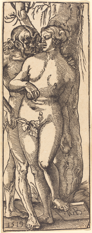 Adam and Eve, 1519 (woodcut)