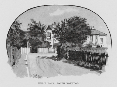 Sunny Bank, South Norwood (litho)