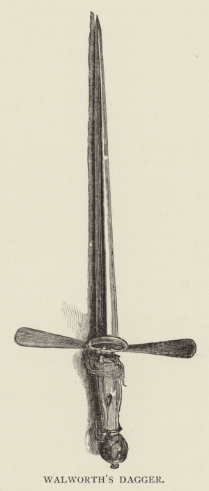 Walworth's Dagger (engraving)