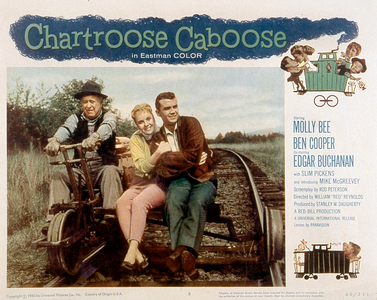 Chartroose Caboose,Molly Bee, Ben Cooper and Edgar Buchanan 1960 (print)