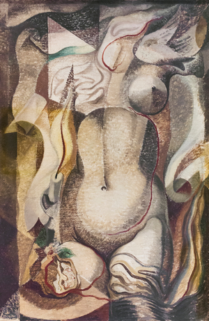 Armor, 1925, (oil on canvas)