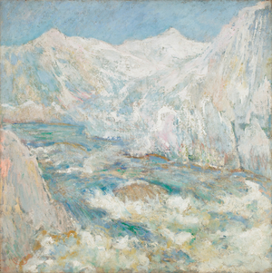 The Rapids, Yellowstone, c.1890–1899 (oil on canvas)