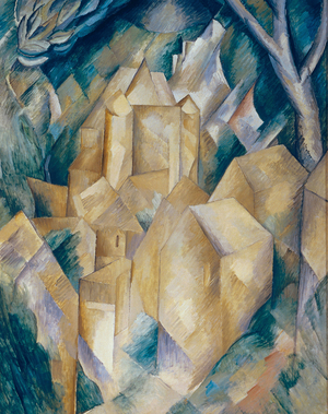 Chateau a la Roche-Guyon, 1909 (oil on canvas)