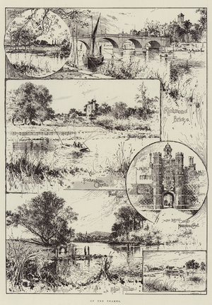 Up the Thames (engraving)