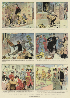 A Raid that failed and a Relief Column that distinguished itself (colour litho)