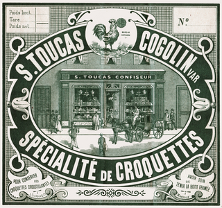 Confectionery front, c.1900 (engraving)
